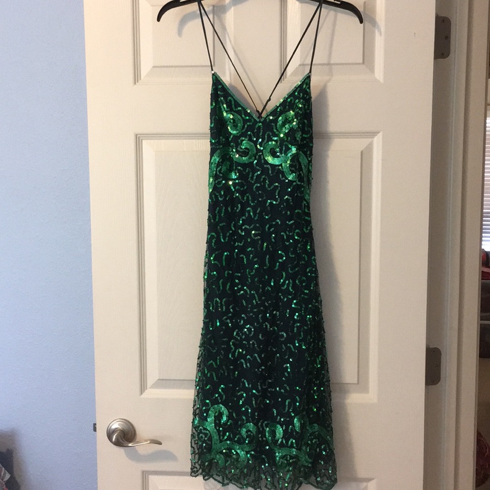 Betsey Johnson Emerald Green Dress